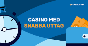 Casino med snabba uttag - Njut av snabba betalningar och spelupplevelser Casino med snabba uttag - Njut av snabba betalningar och spelupplevelser