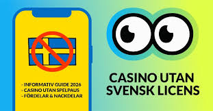 Casino Utan Svensk Licens Utforska Alternativ och Risker Casino Utan Svensk Licens Utforska Alternativ och Risker